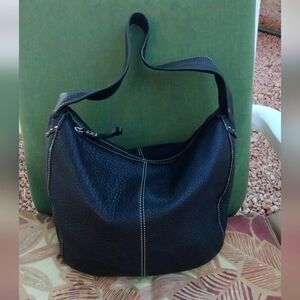 Fossil Shoulder Bag Black Leather